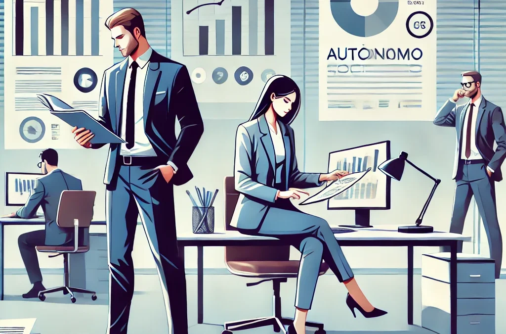 ¿Quién debe ser autónomo societario en una empresa?